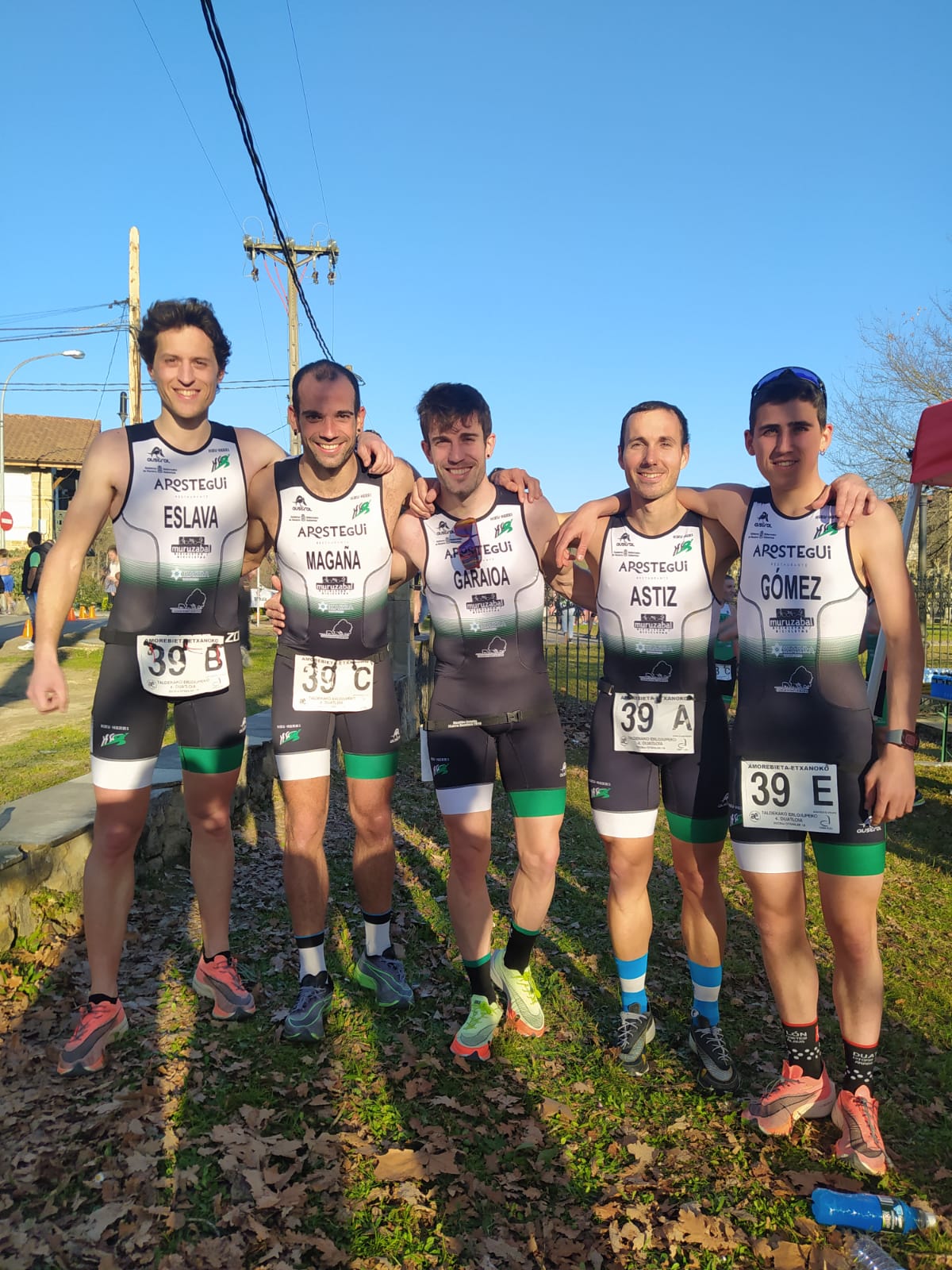 Debut por la puerta grande para las chicas duatletas de Hiru-Herri